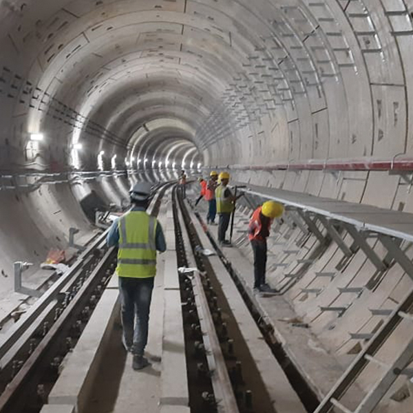 Tunnel Walkway & Handrail