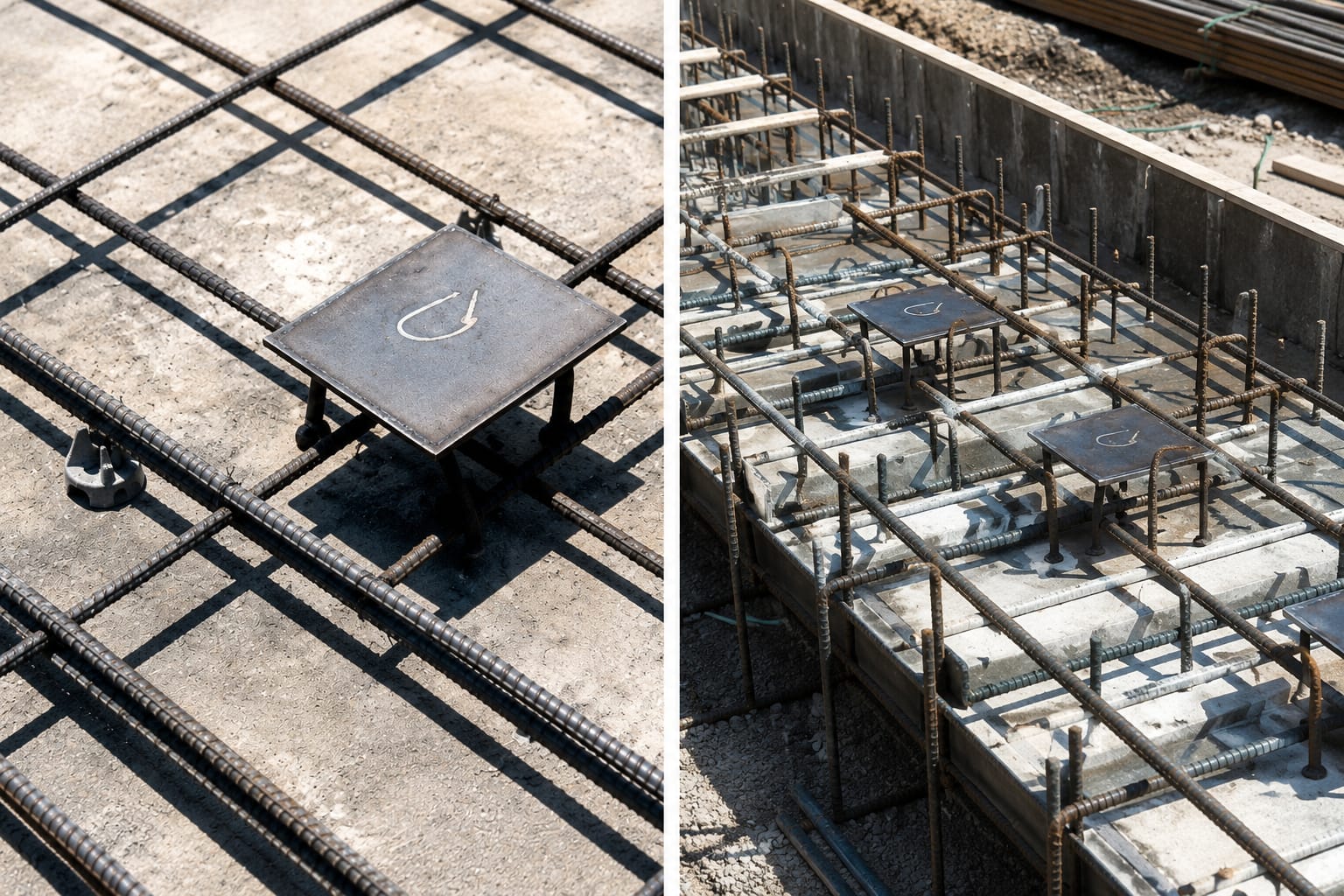 Insert Plate Manufacturer in India | Embedded Steel Insert Plates | RSMT