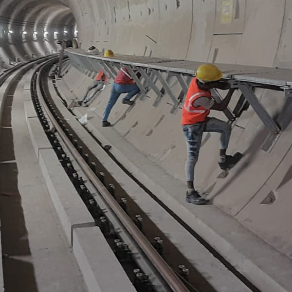 Tunnel Walkway & Handrail