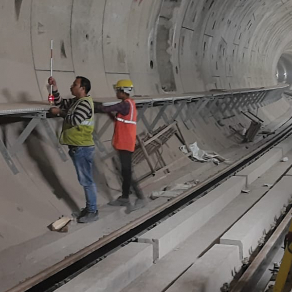 Tunnel Walkway & Handrail