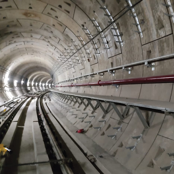 Tunnel Walkway & Handrail