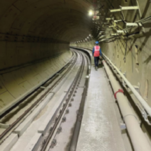 Tunnel Walkway & Handrail